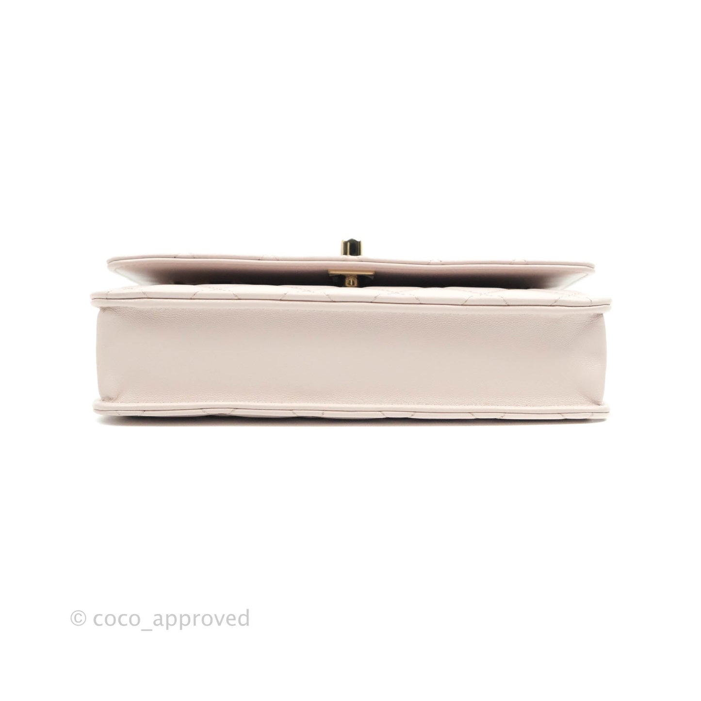 Chanel Trendy CC WOC Pale Pink Lambskin Gold Hardware