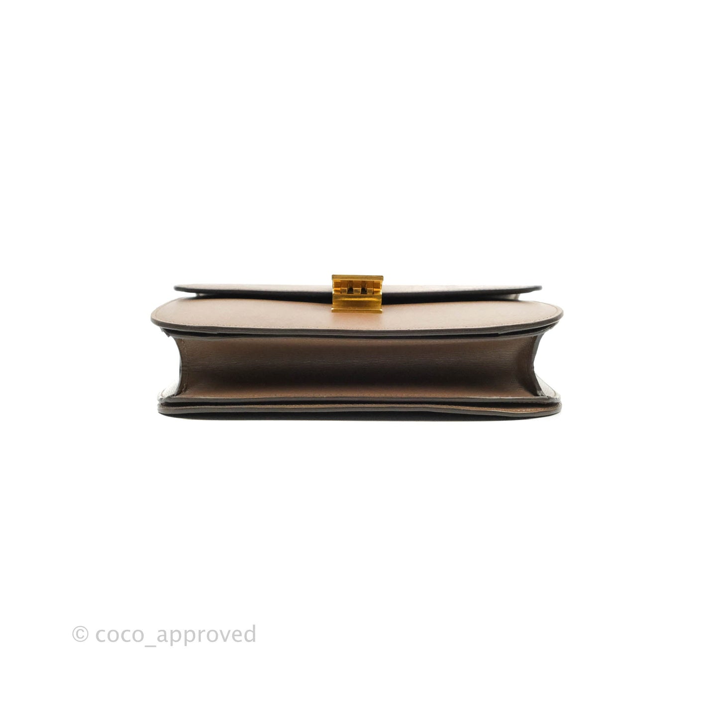 Celine Medium Classic Box Flap Bag Souris Liege Calfskin