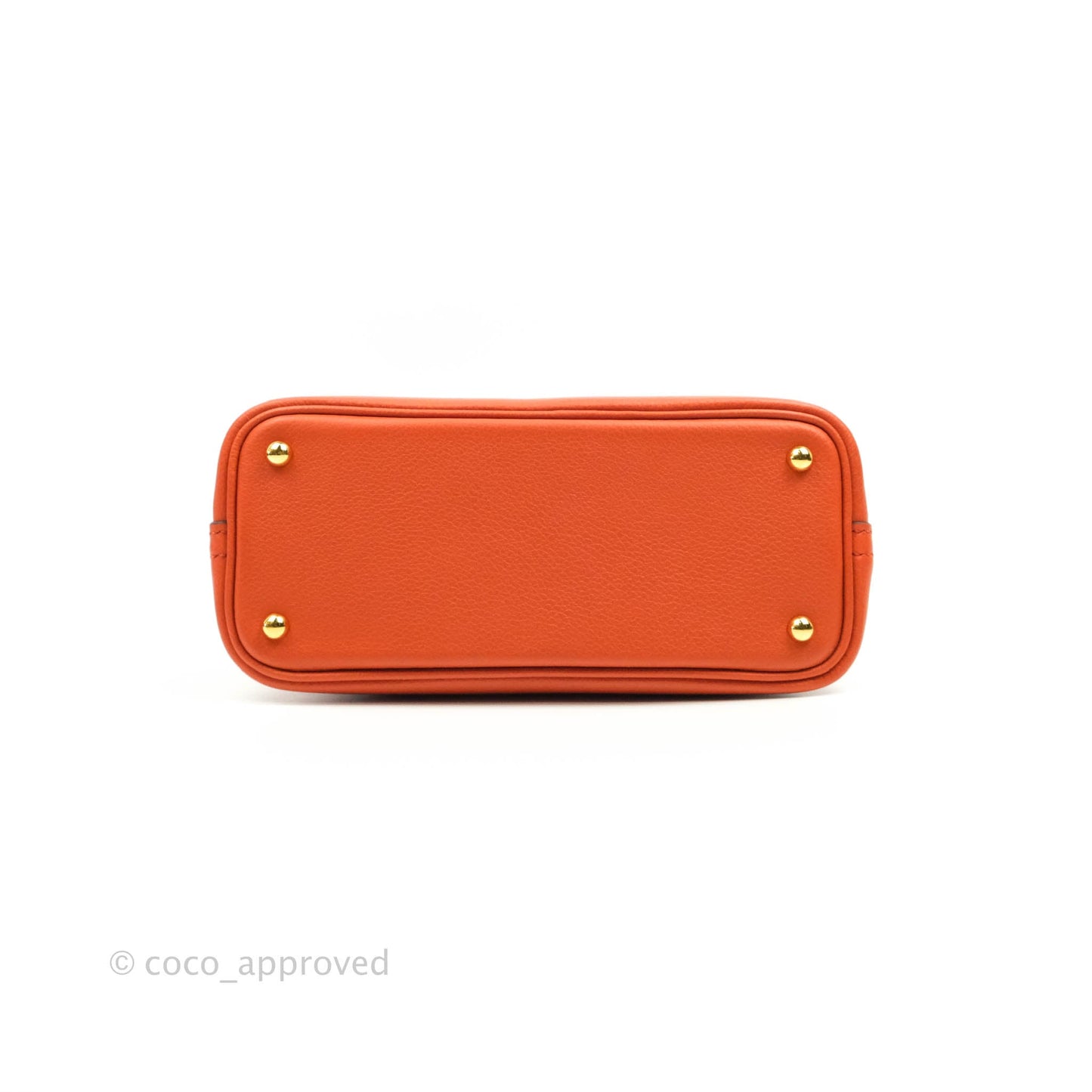 Hermès Bolide Mini 1923 Evercolour Terre Battue/Anemone Verso Gold Hardware