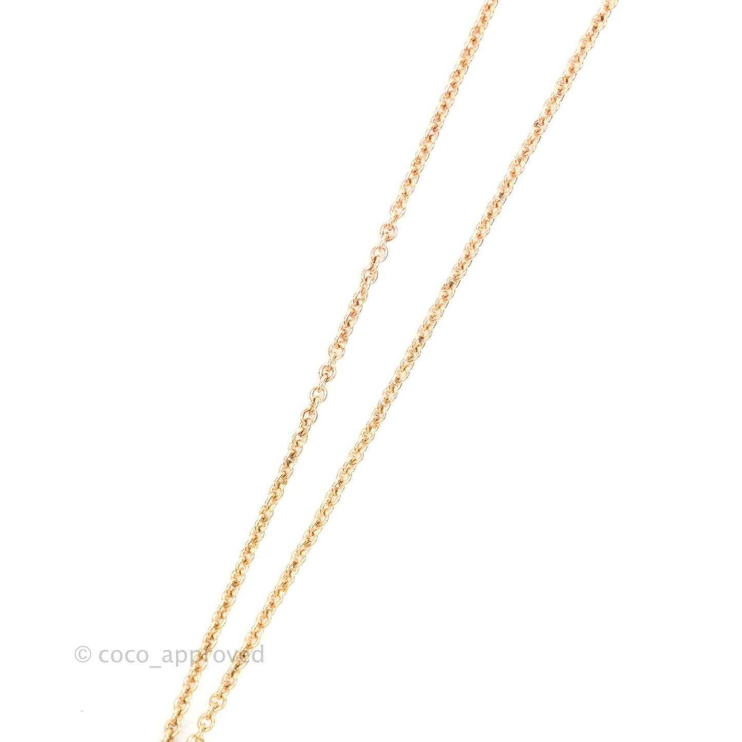 Hermès Birkin Amulette Pendant Necklace Rose Gold