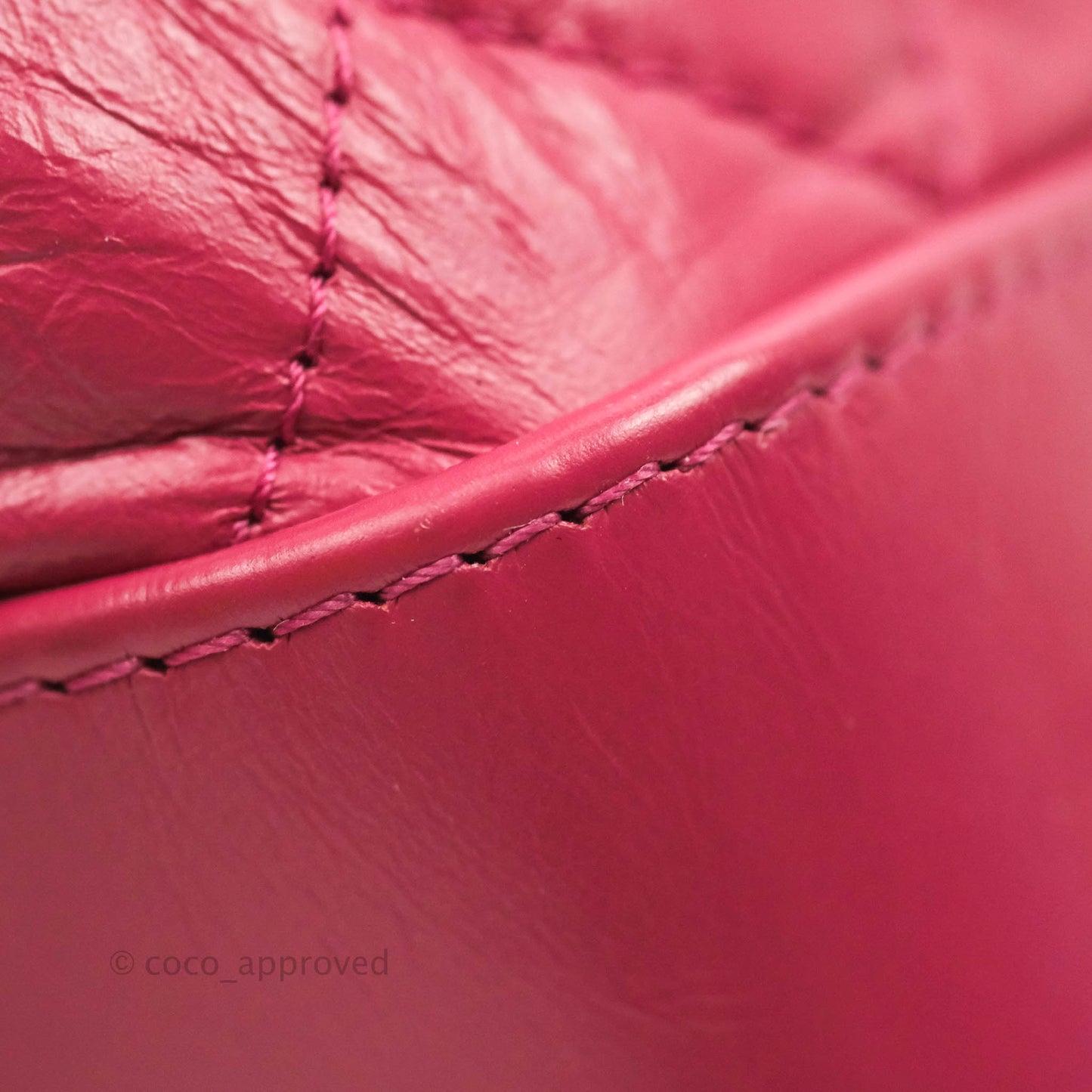 Chanel Gabrielle Backpack Pink Aged Calfskin Small Black