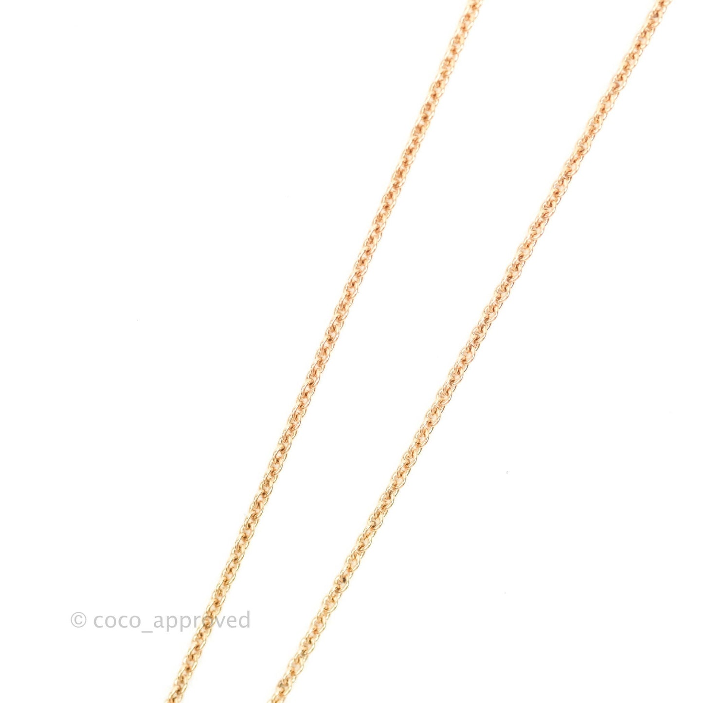 Hermès Birkin Amulette Pendant Necklace Rose Gold