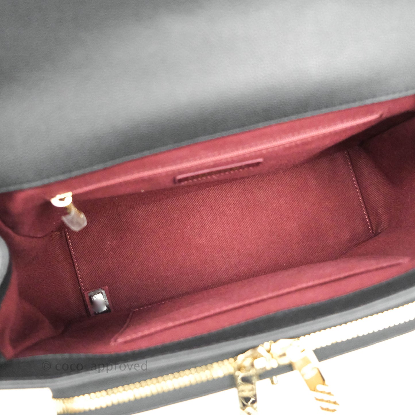 Chanel Quilted Large Business Affinity Flap Black Caviar Gold Hardware