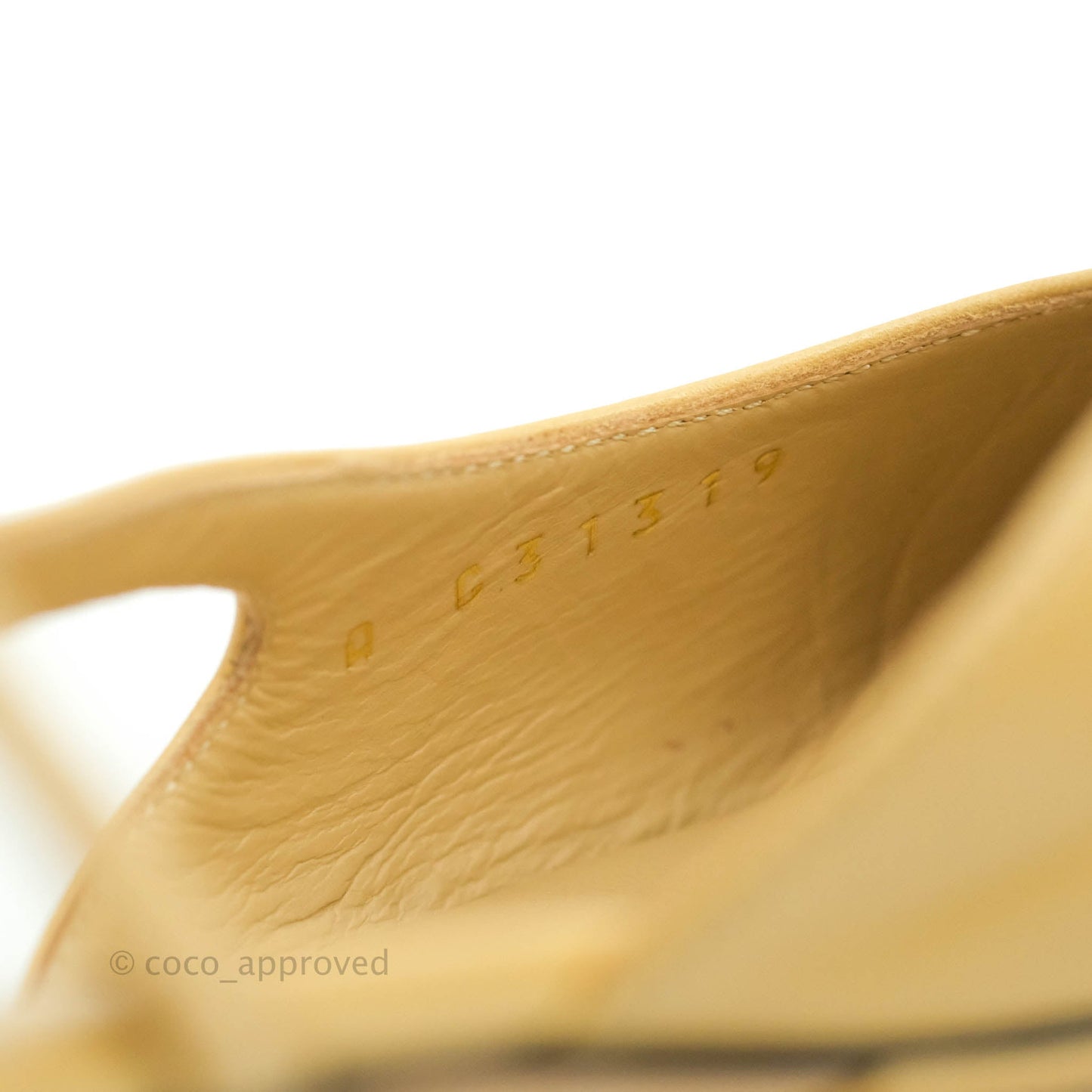 Chanel Classic Slingback Black and Beige Calfskin Size 36.5
