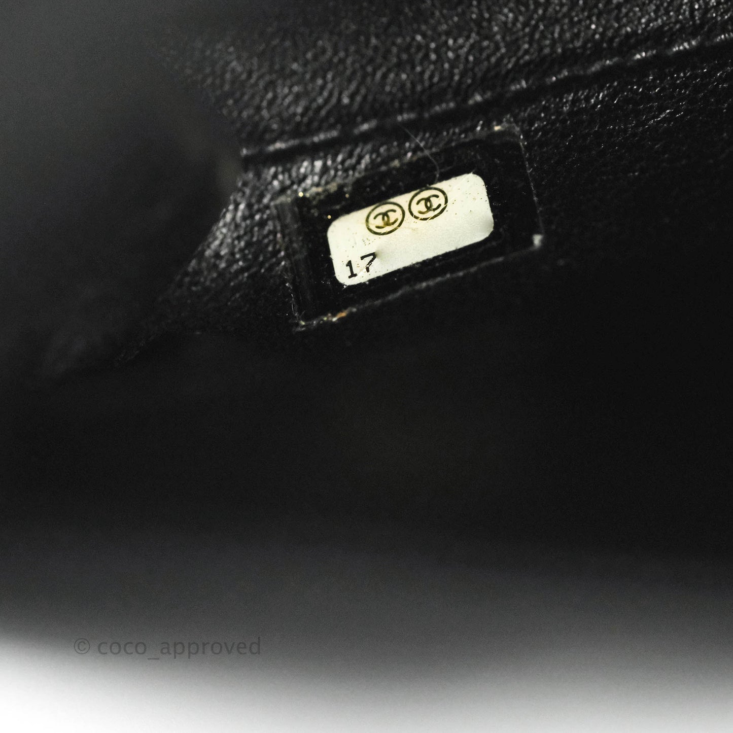 Chanel Quilted Clutch with Chain Black Lambskin Silver Hardware