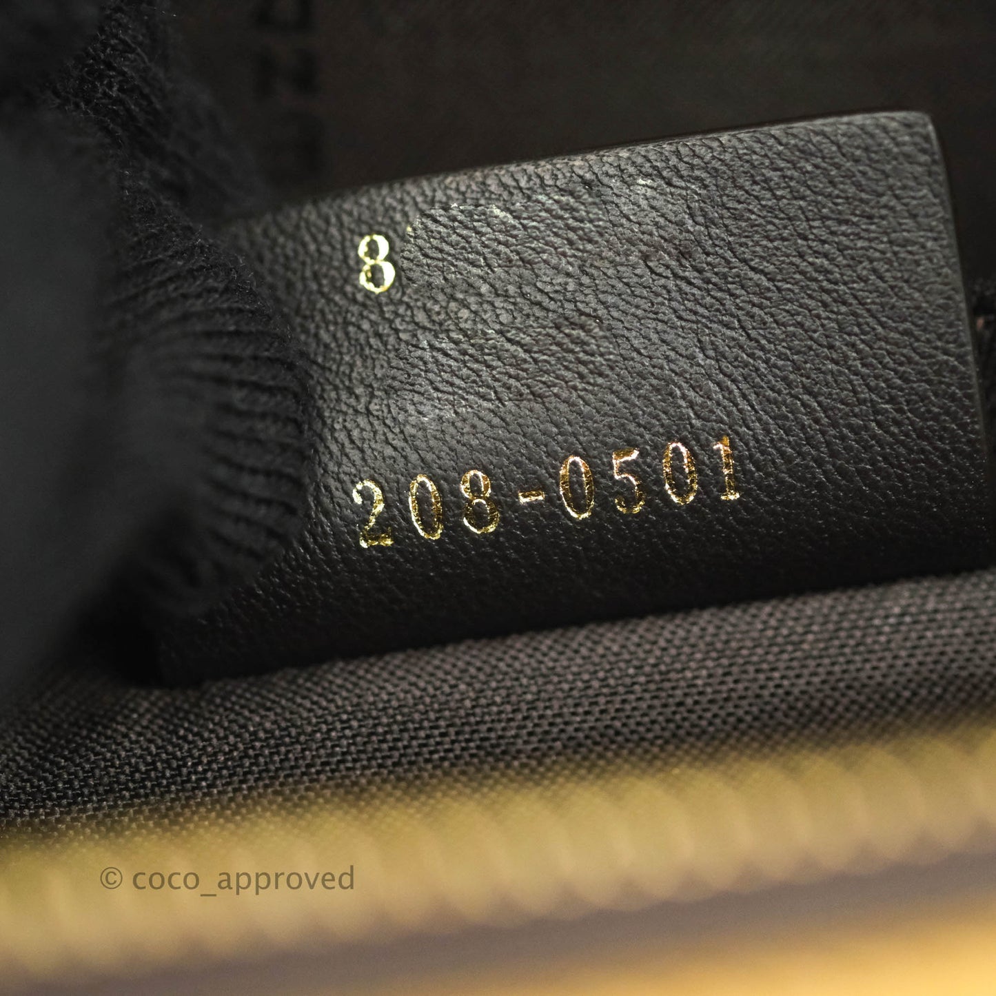 Fendi Mini By The Way Vit. Dolce Bag Savan/Makeup/MLC/OS