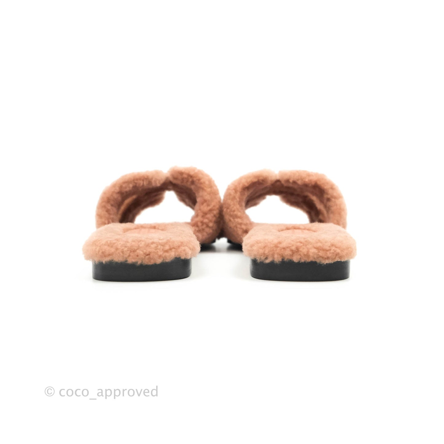 Hermès Teddy Oran Sandals in Rose Aube Size 36