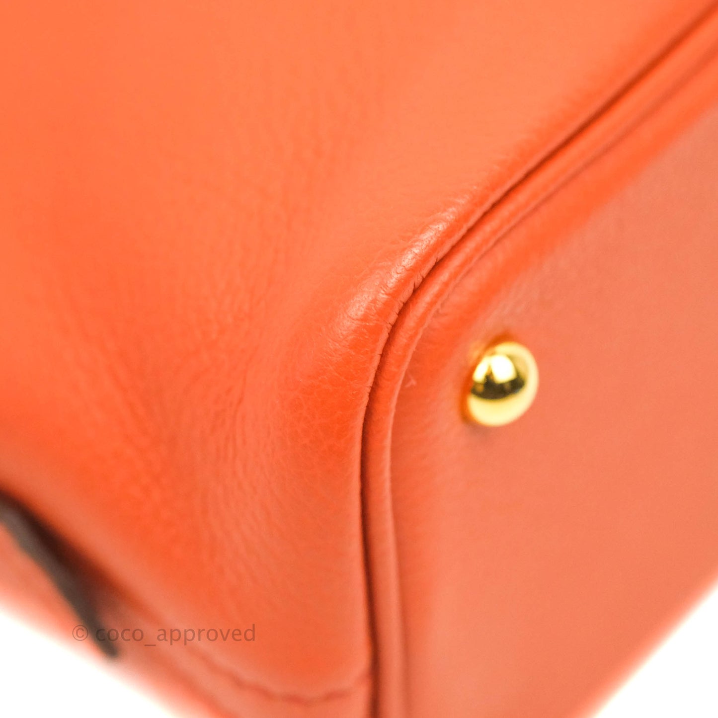 Hermès Bolide Mini 1923 Evercolour Terre Battue/Anemone Verso Gold Hardware