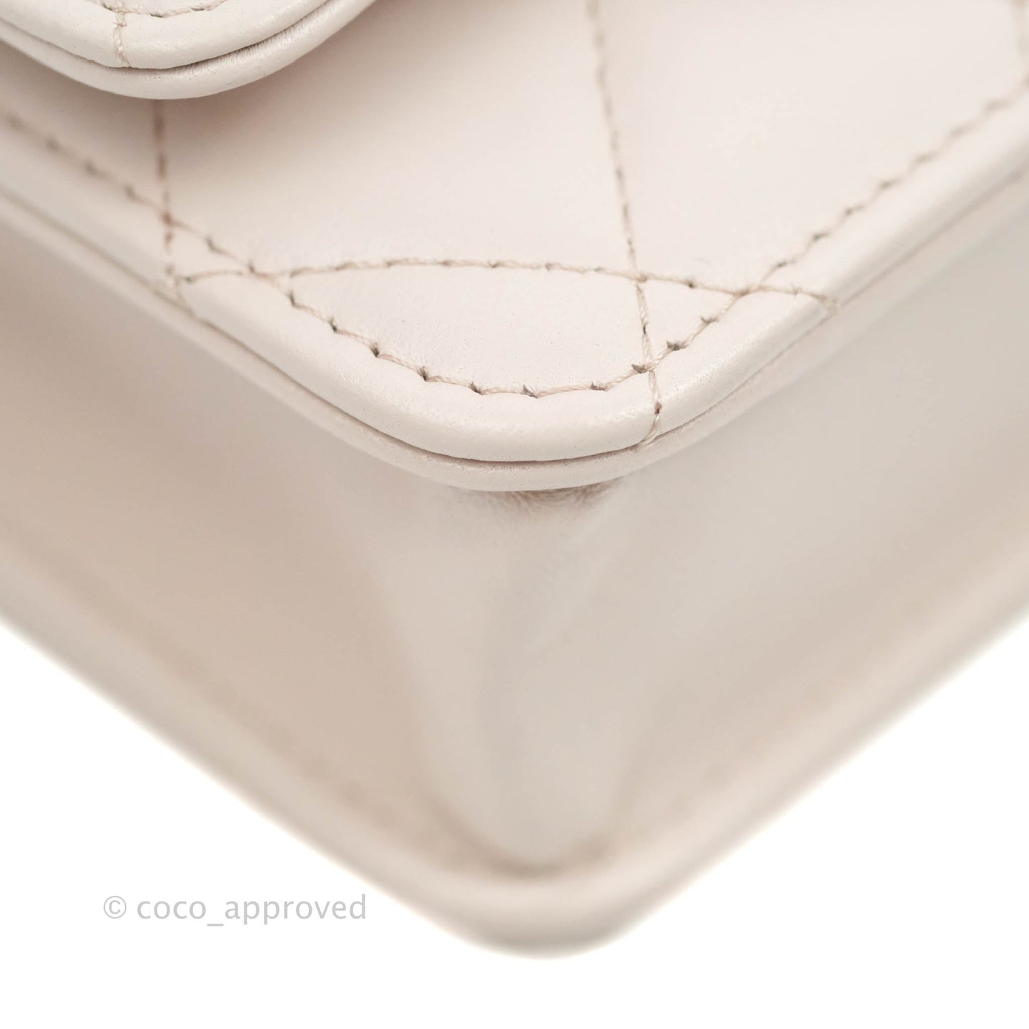Chanel Trendy CC WOC Pale Pink Lambskin Gold Hardware