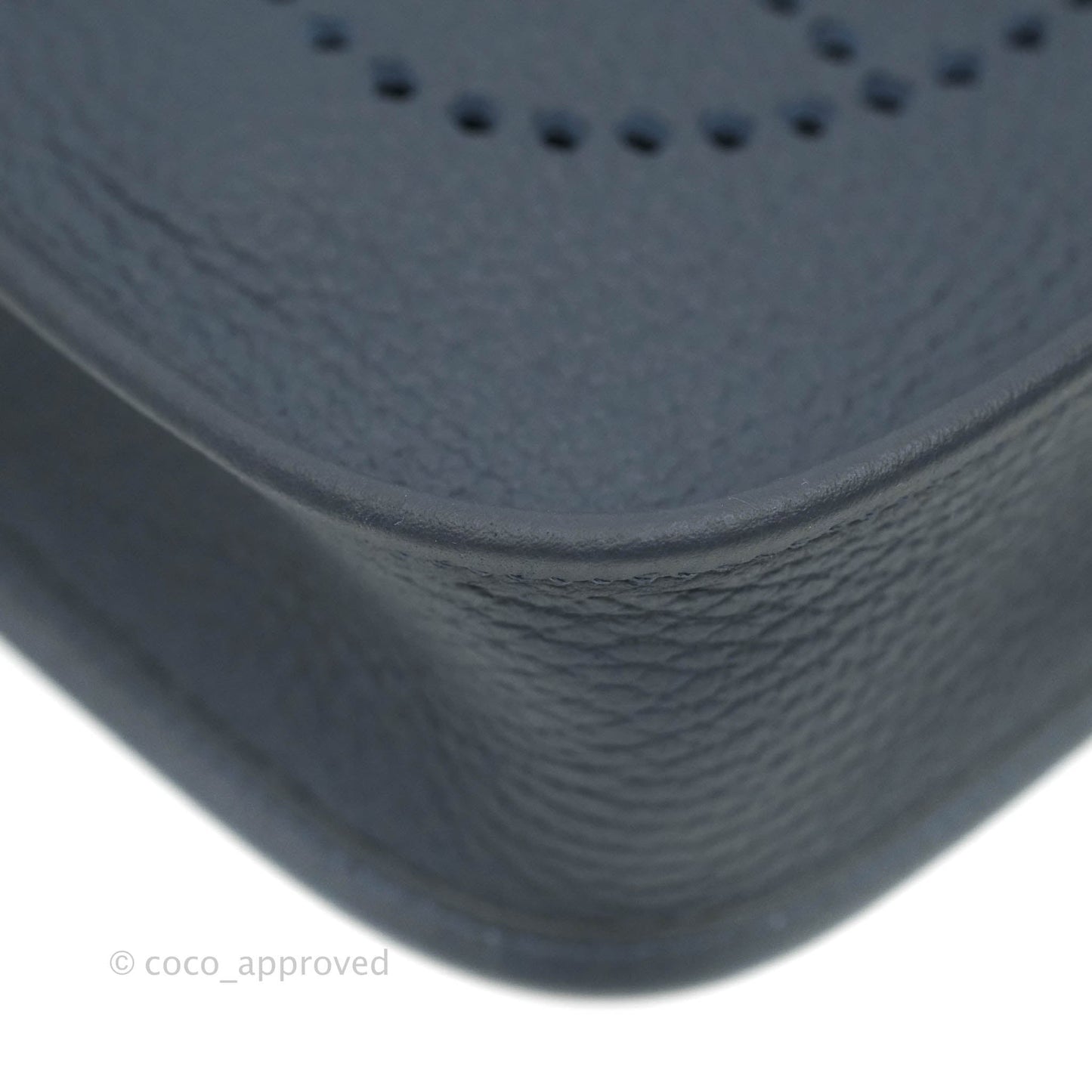 Hermès Mini Evelyne 16 Bleu Nuit Clemence