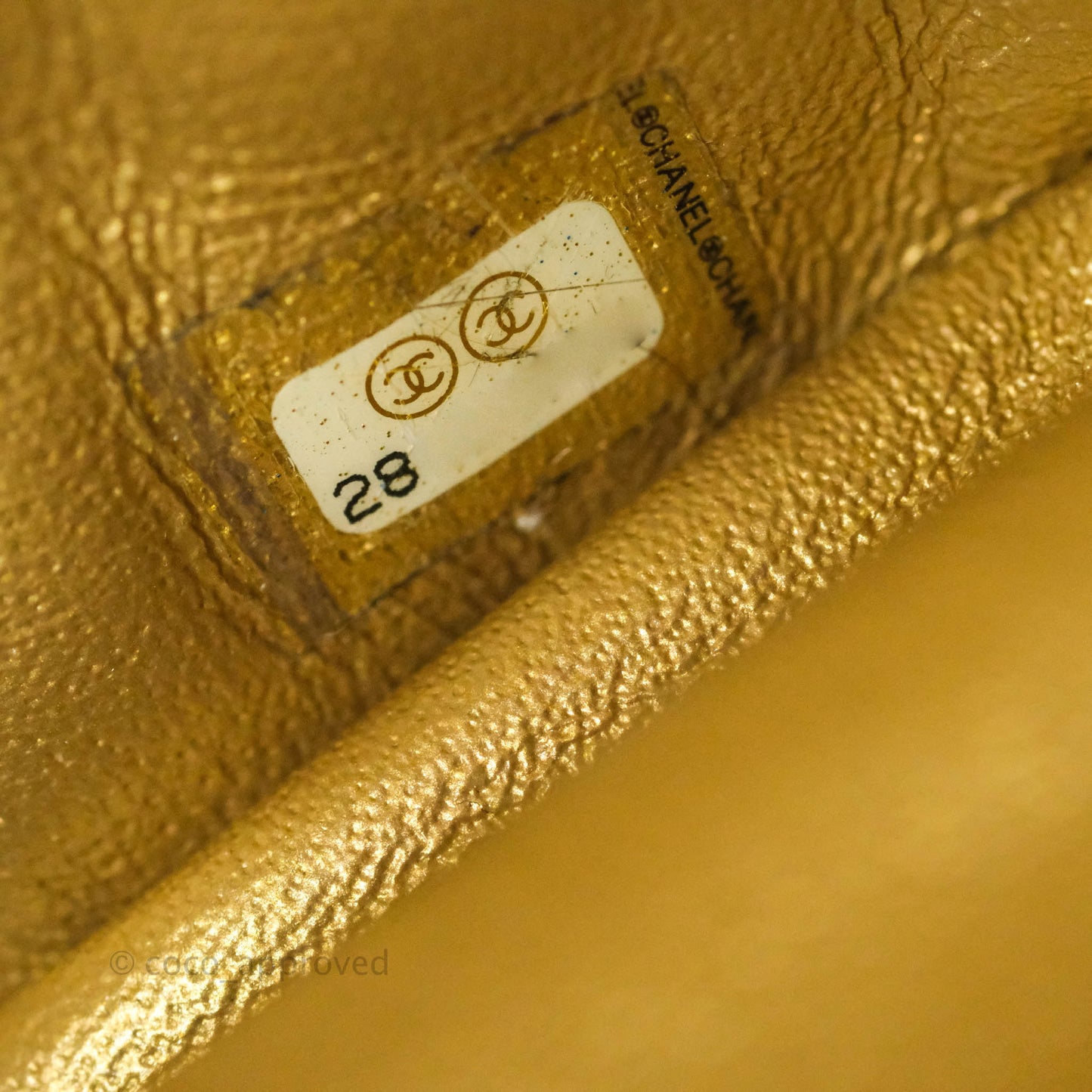 Chanel Quilted All About Chains Waist Belt Bag Black Lambskin Aged Gold Hardware