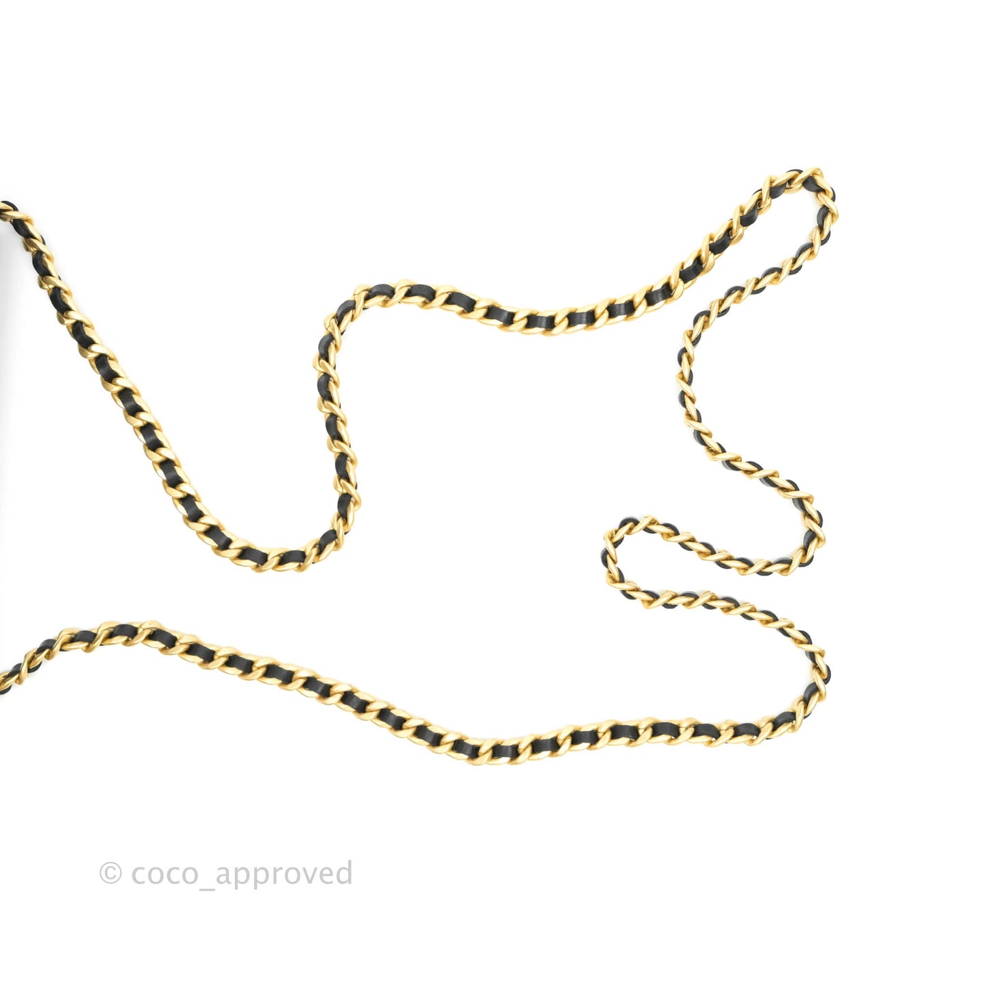 Chanel Clutch with Chain Black Calfskin Aged Gold Hardware