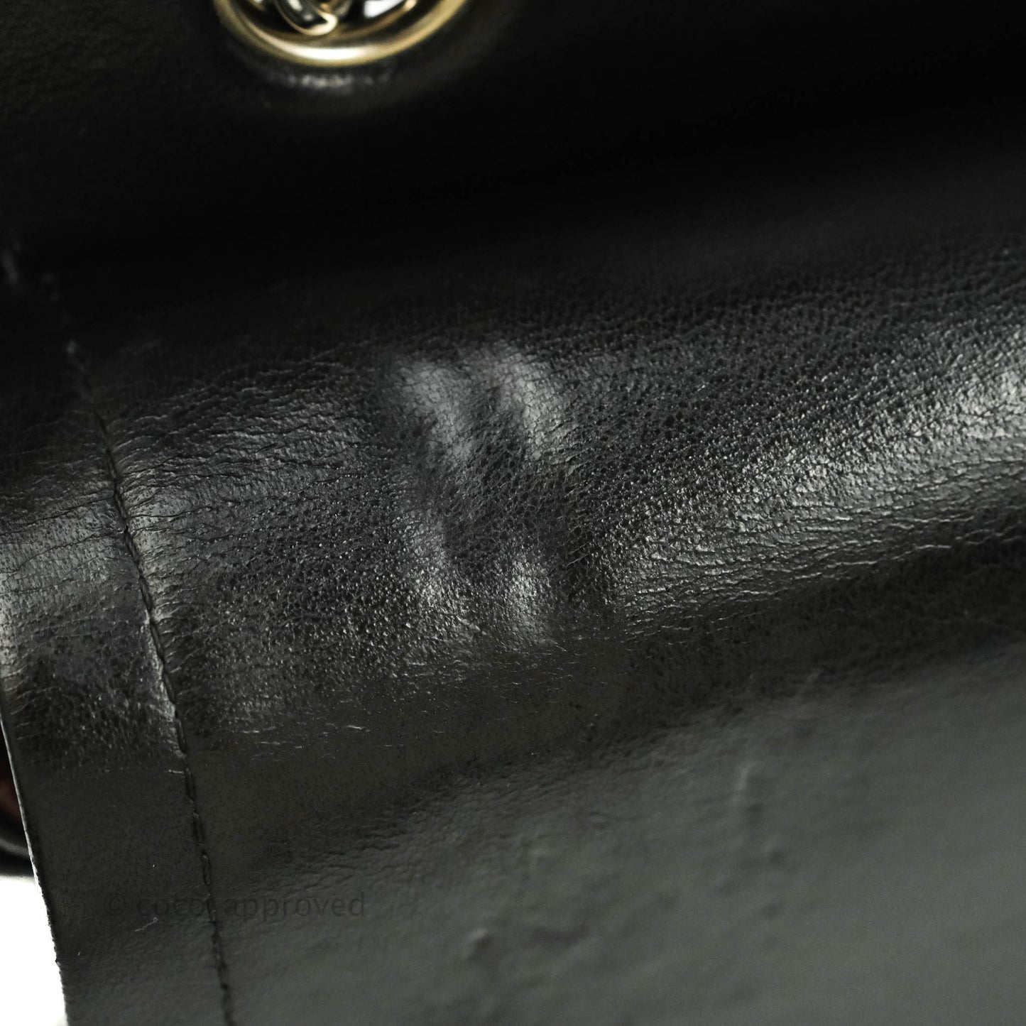 Chanel Classic M/L Medium Double Flap Black Lambskin Silver Hardware