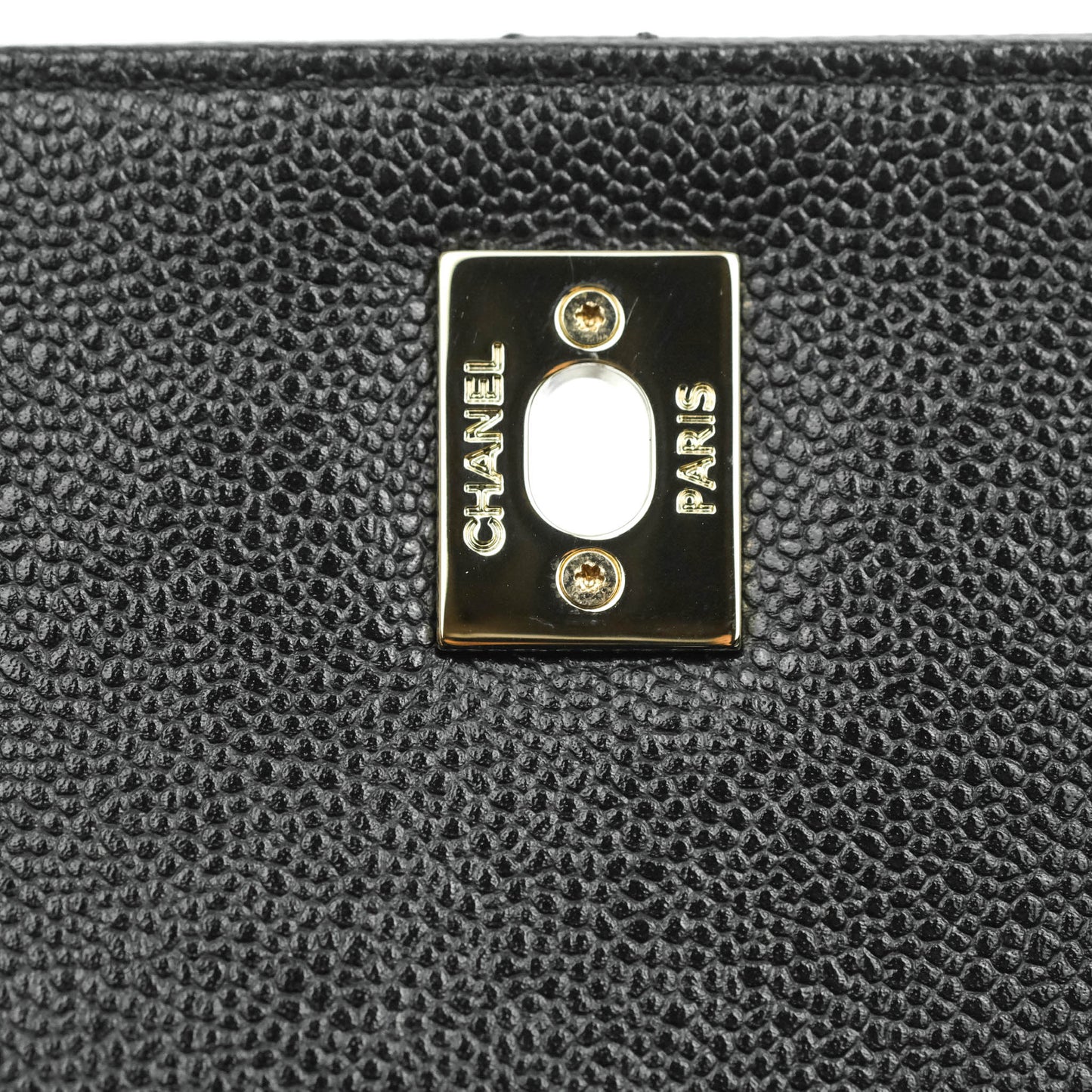 Chanel Small Quilted Business Affinity Flap Black Caviar Gold Hardware