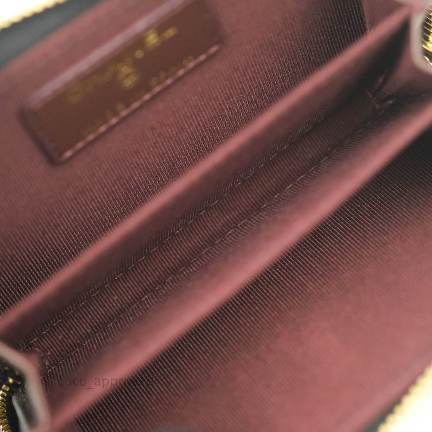 Chanel Classic Zipped Coin Purse Black Caviar Gold Hardware