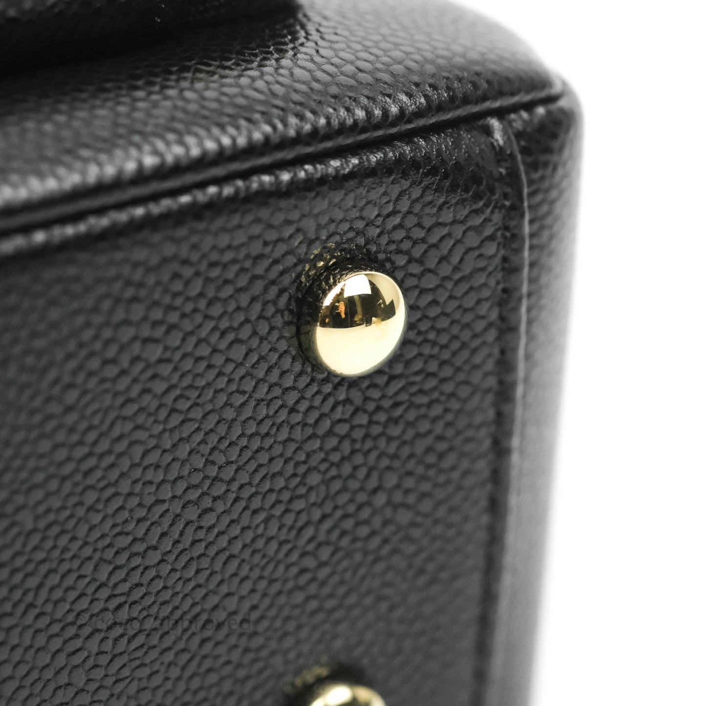 Chanel Small Quilted Business Affinity Flap Black Caviar Gold Hardware