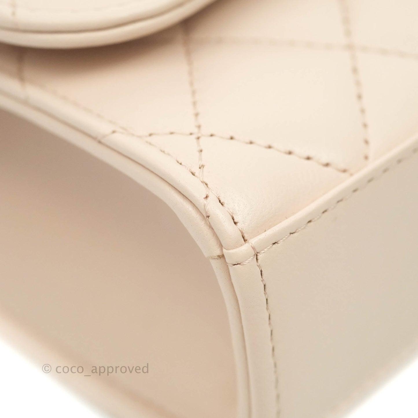 Chanel Mini Quilted Trendy CC Clutch With Chain Rose Clair Pink Lambskin Gold Hardware