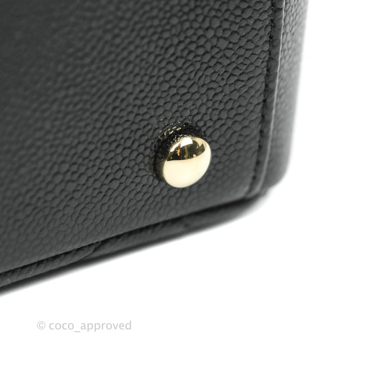 Chanel Small Quilted Business Affinity Flap Black Caviar Gold Hardware