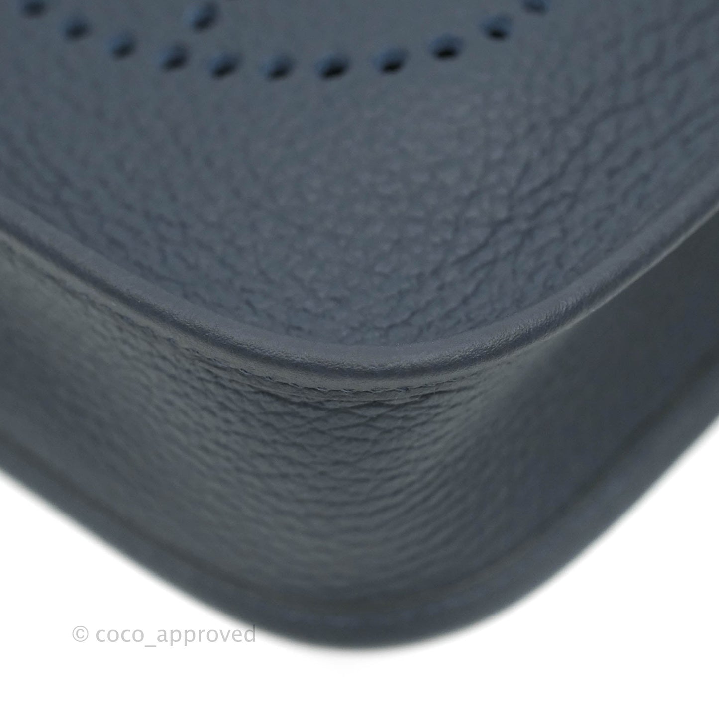 Hermès Mini Evelyne 16 Bleu Nuit Clemence