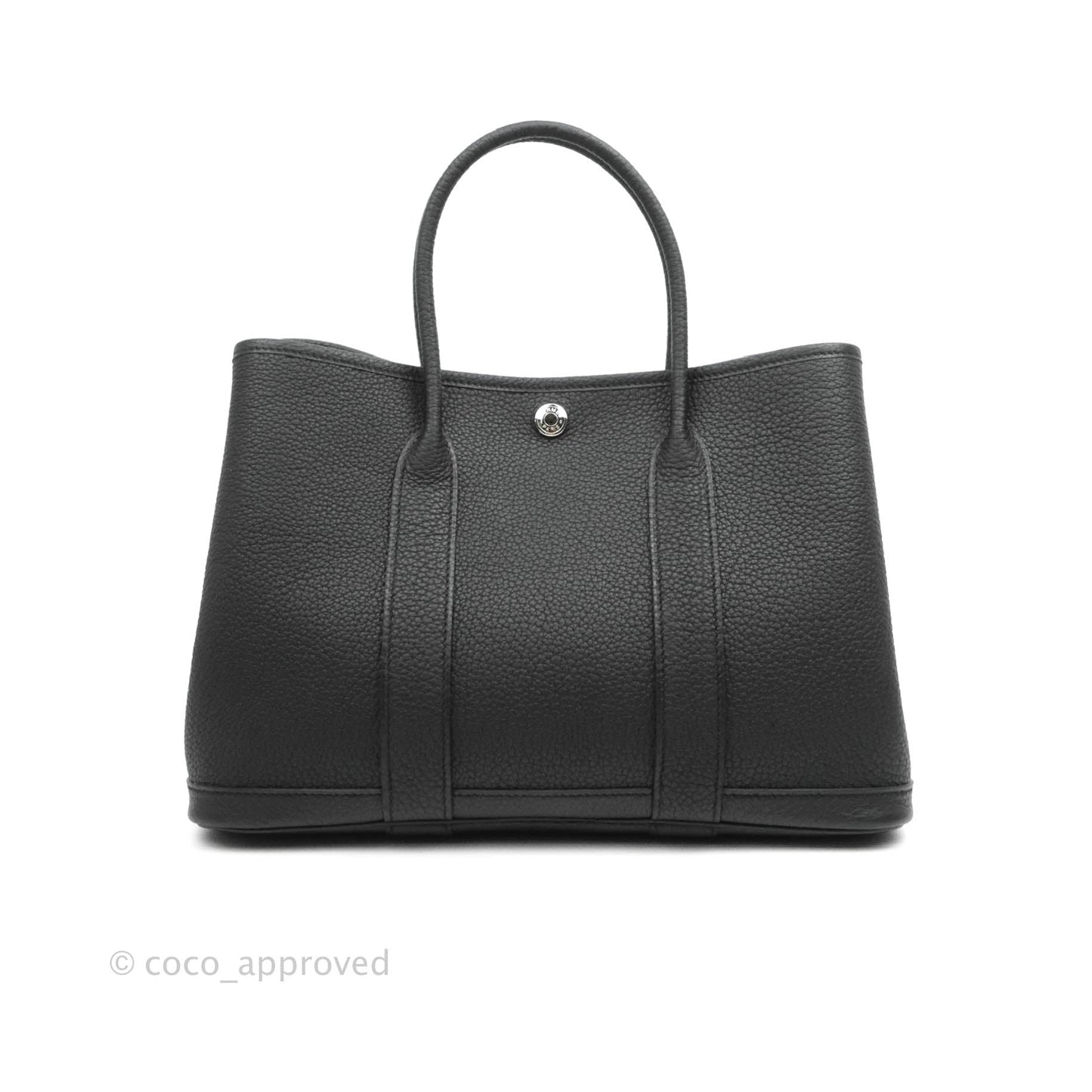 Hermès Garden Party 30 Black Negonda