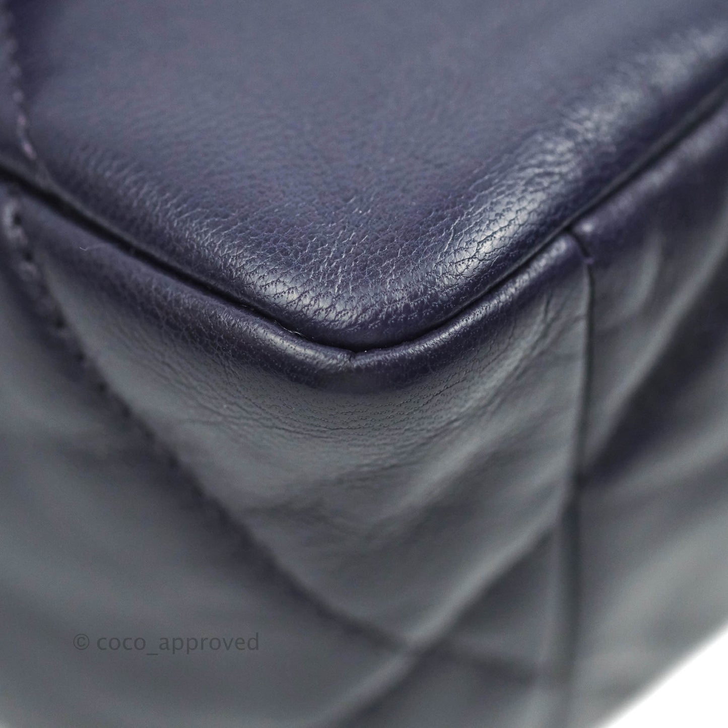 Chanel 19 Small Dark Purple Mixed Hardware