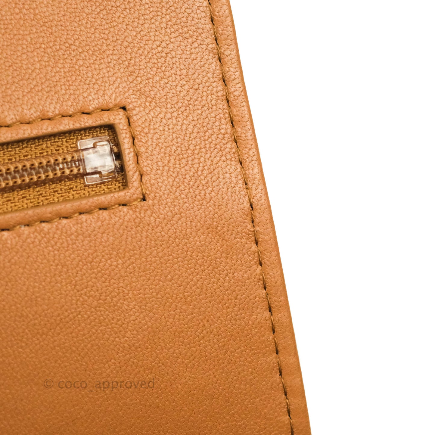 Chanel 19 Wallet on Chain WOC Dark Beige Caramel Lambskin Mixed Hardware 21K