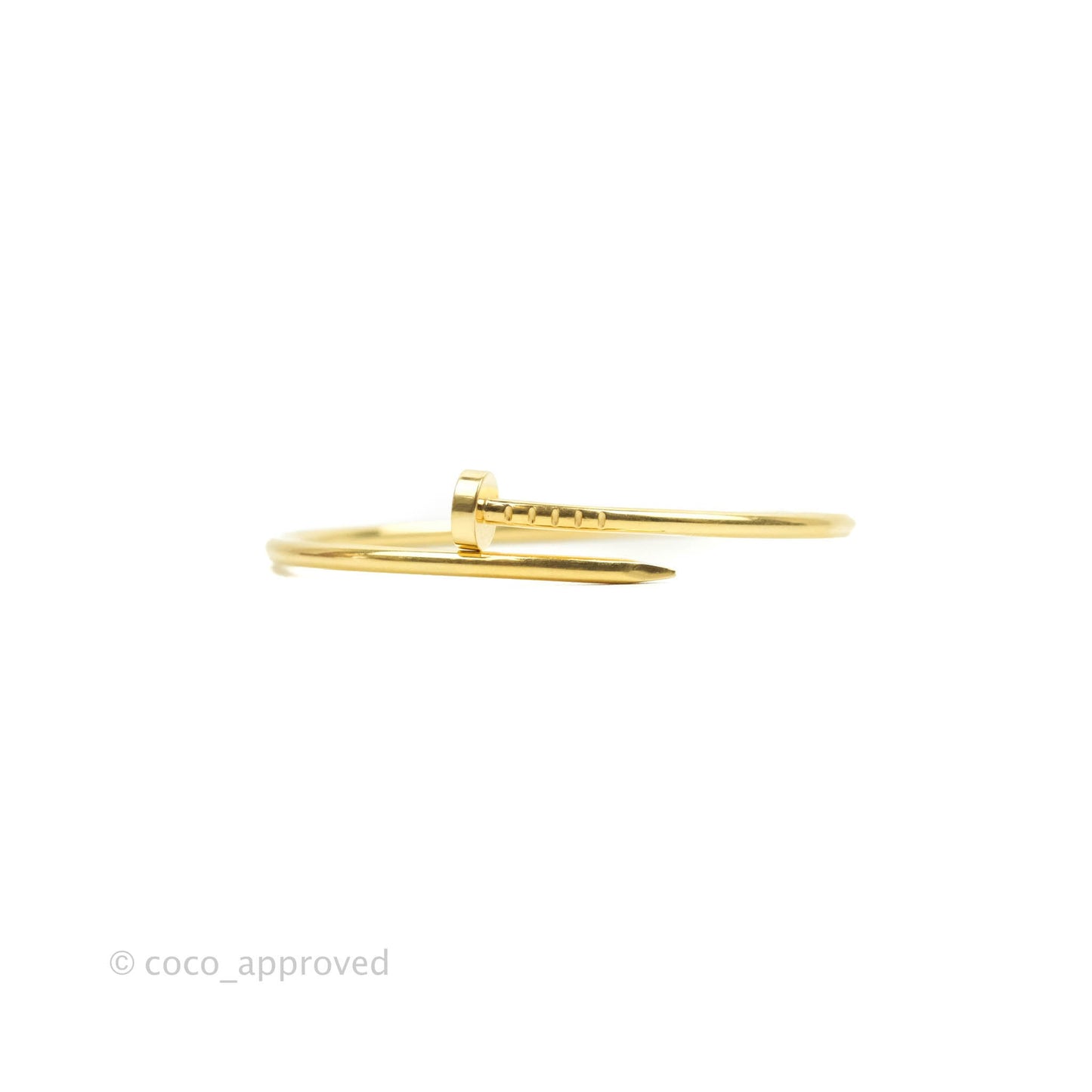 Cartier Small Juste Un Clou Bracelet Yellow Gold