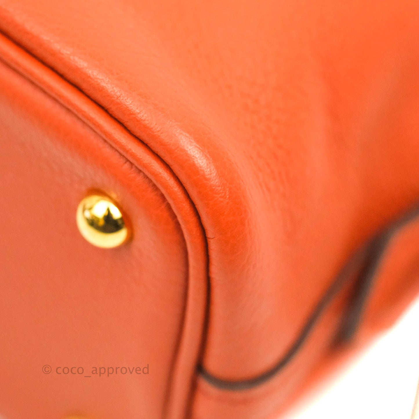 Hermès Bolide Mini 1923 Evercolour Terre Battue/Anemone Verso Gold Hardware