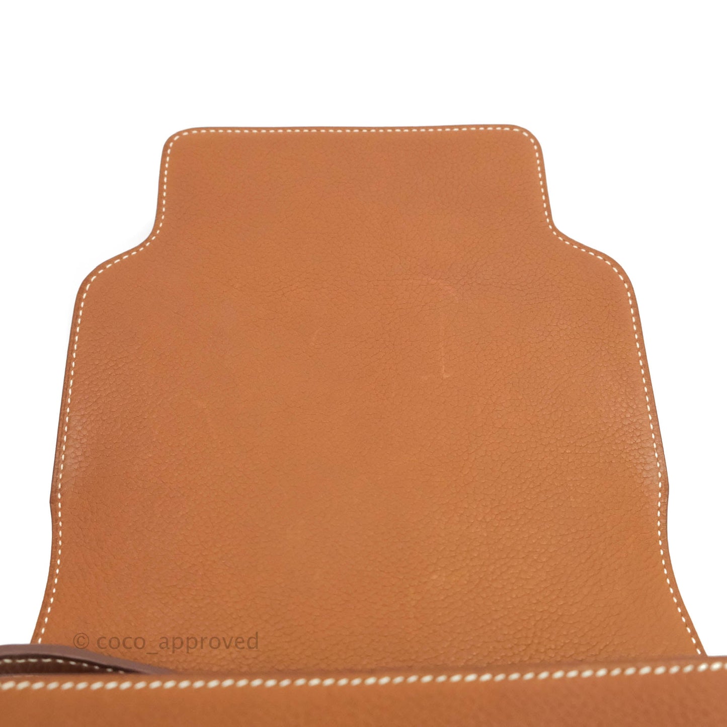 Hermès Roulis Mini 18 Fauve Barenia Palladium Hardware