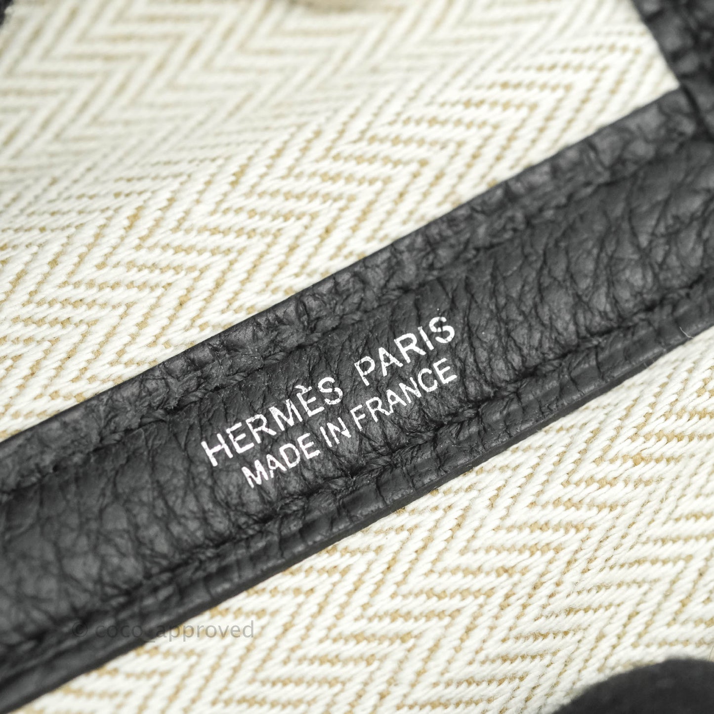Hermès Garden Party 30 Black Negonda