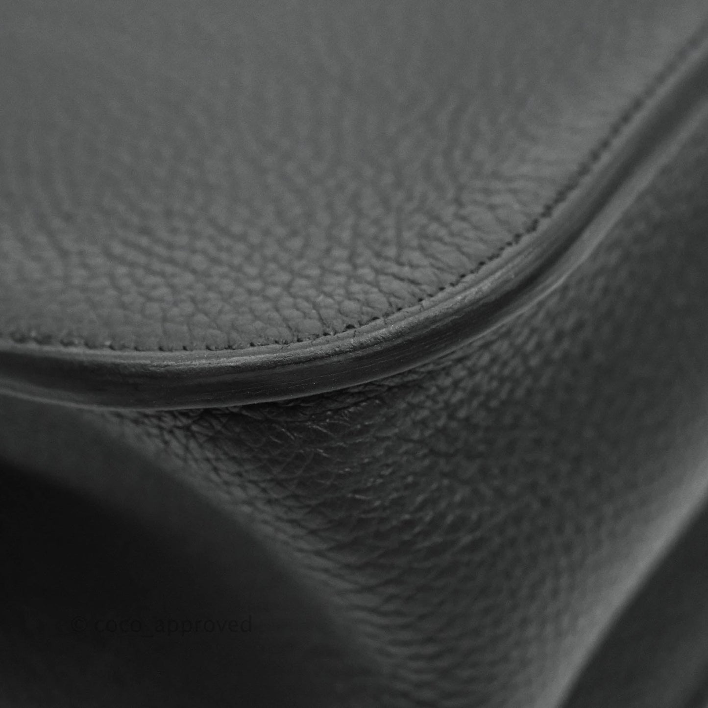 Hermès Halzan 31 Black Palladium Hardware