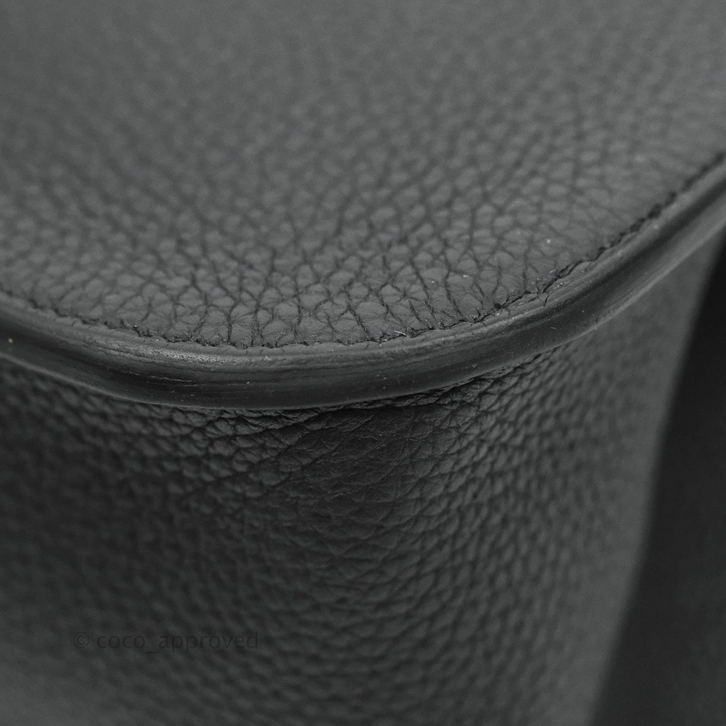 Hermès Halzan 31 Black Palladium Hardware