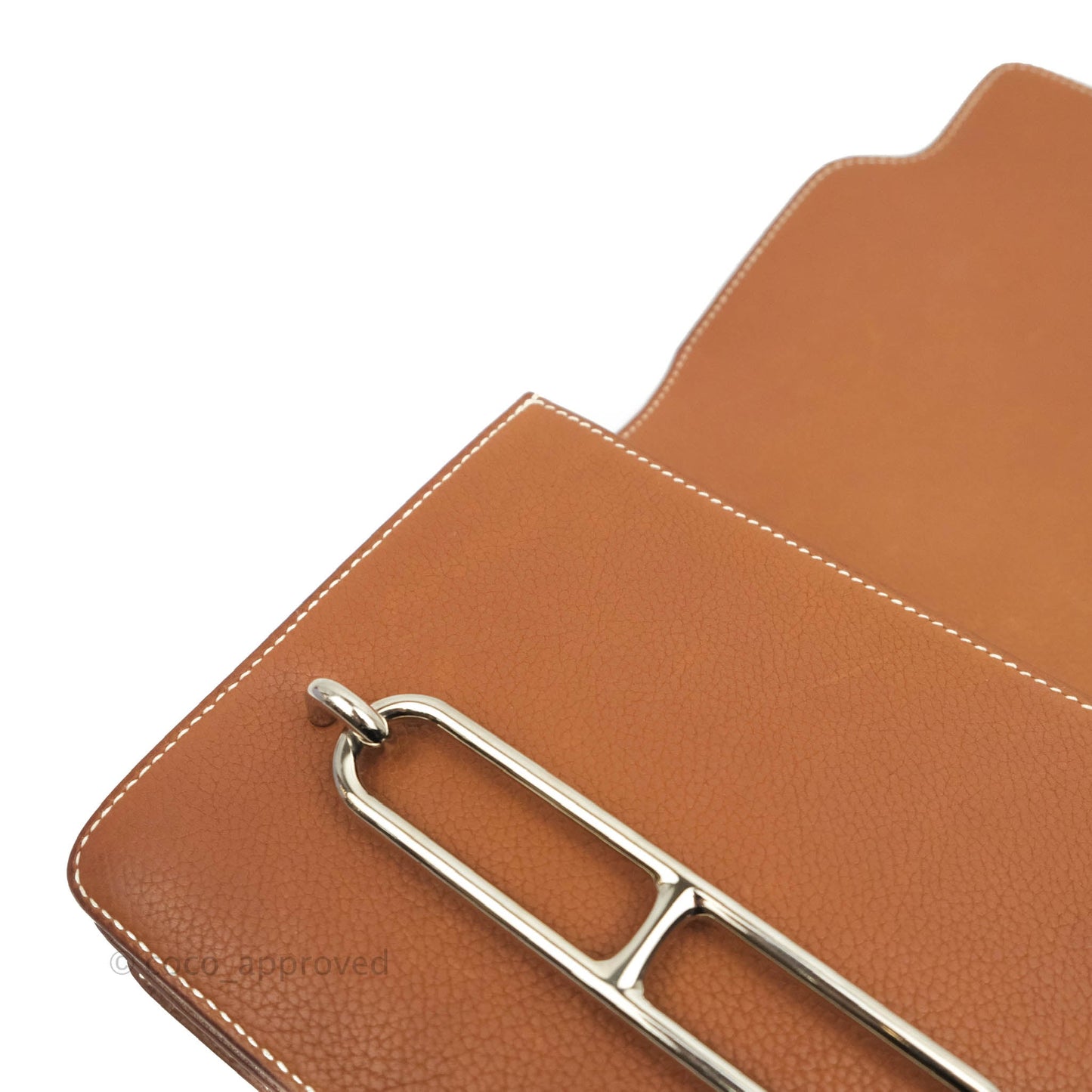 Hermès Roulis Mini 18 Fauve Barenia Palladium Hardware
