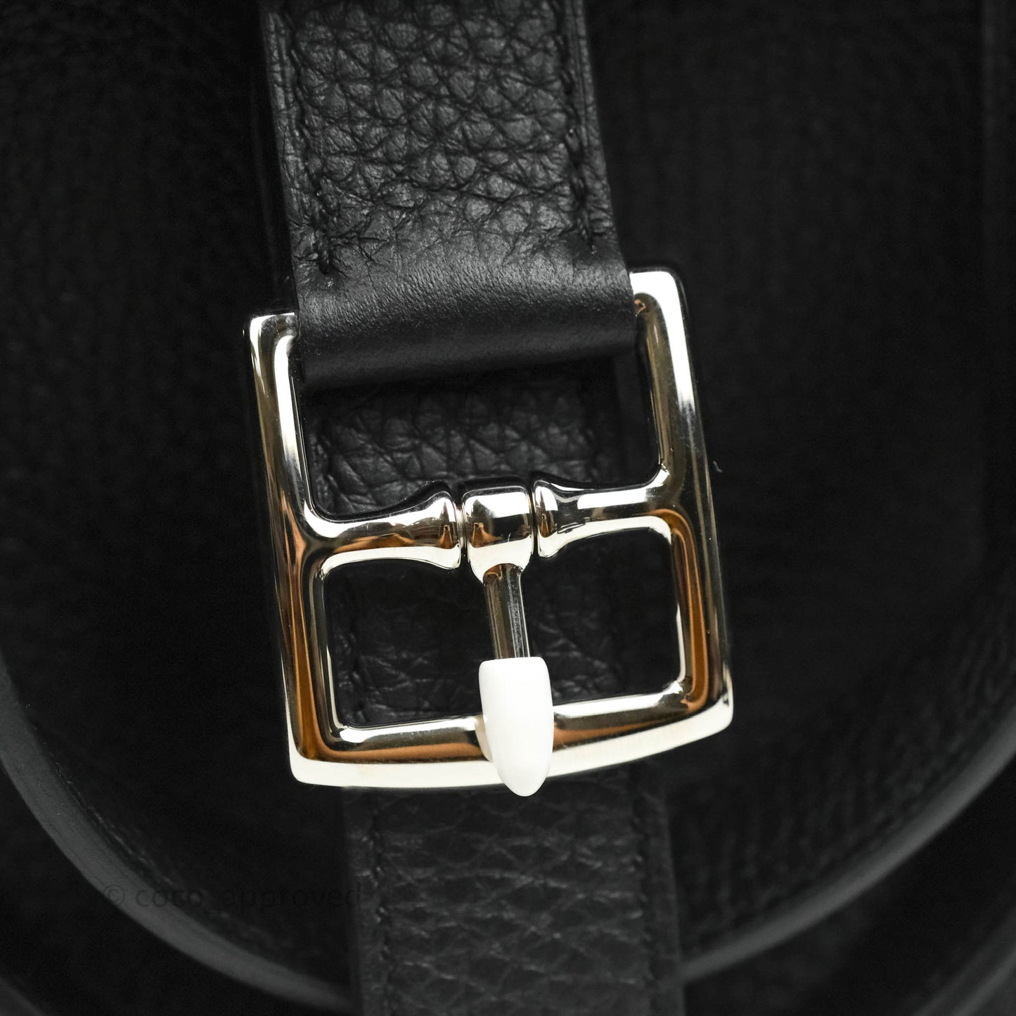Hermès Halzan 31 Black Palladium Hardware