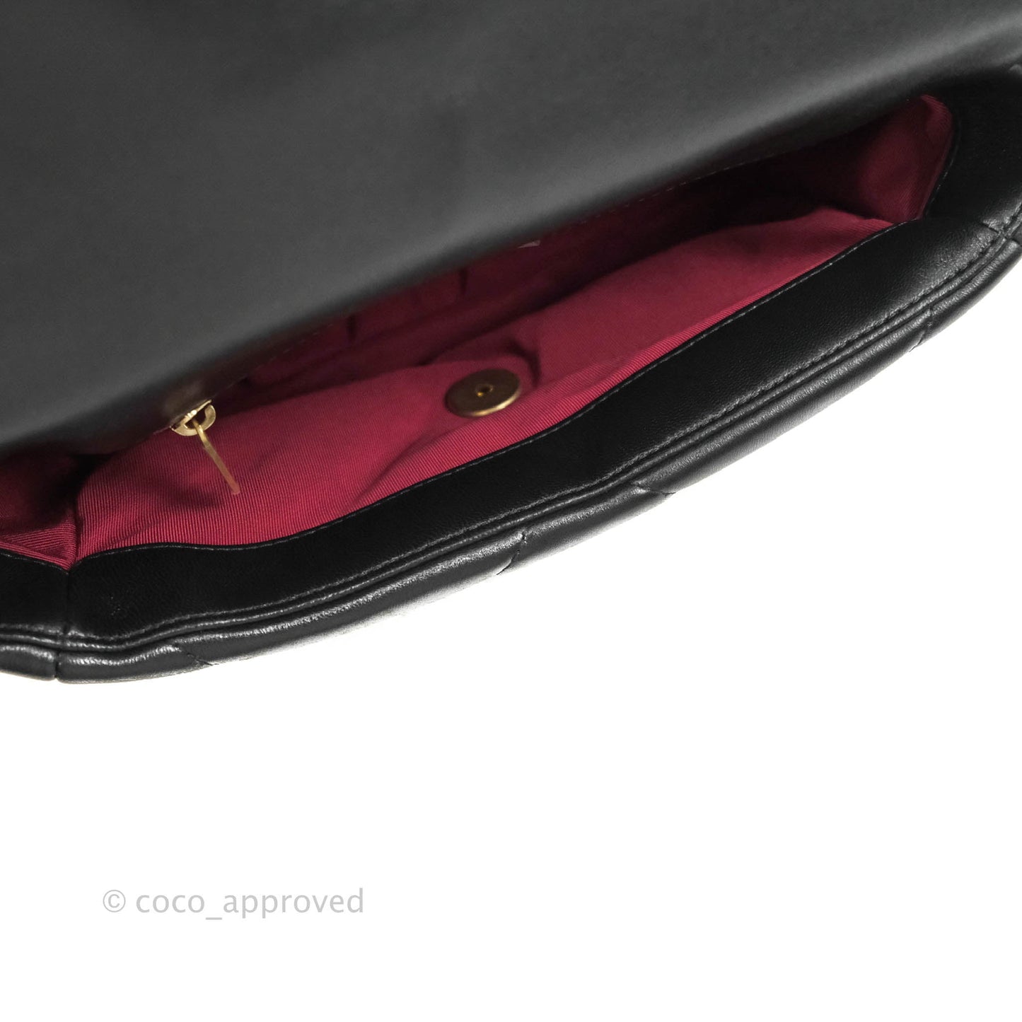 Chanel 19 Small Black Lambskin Mixed Hardware