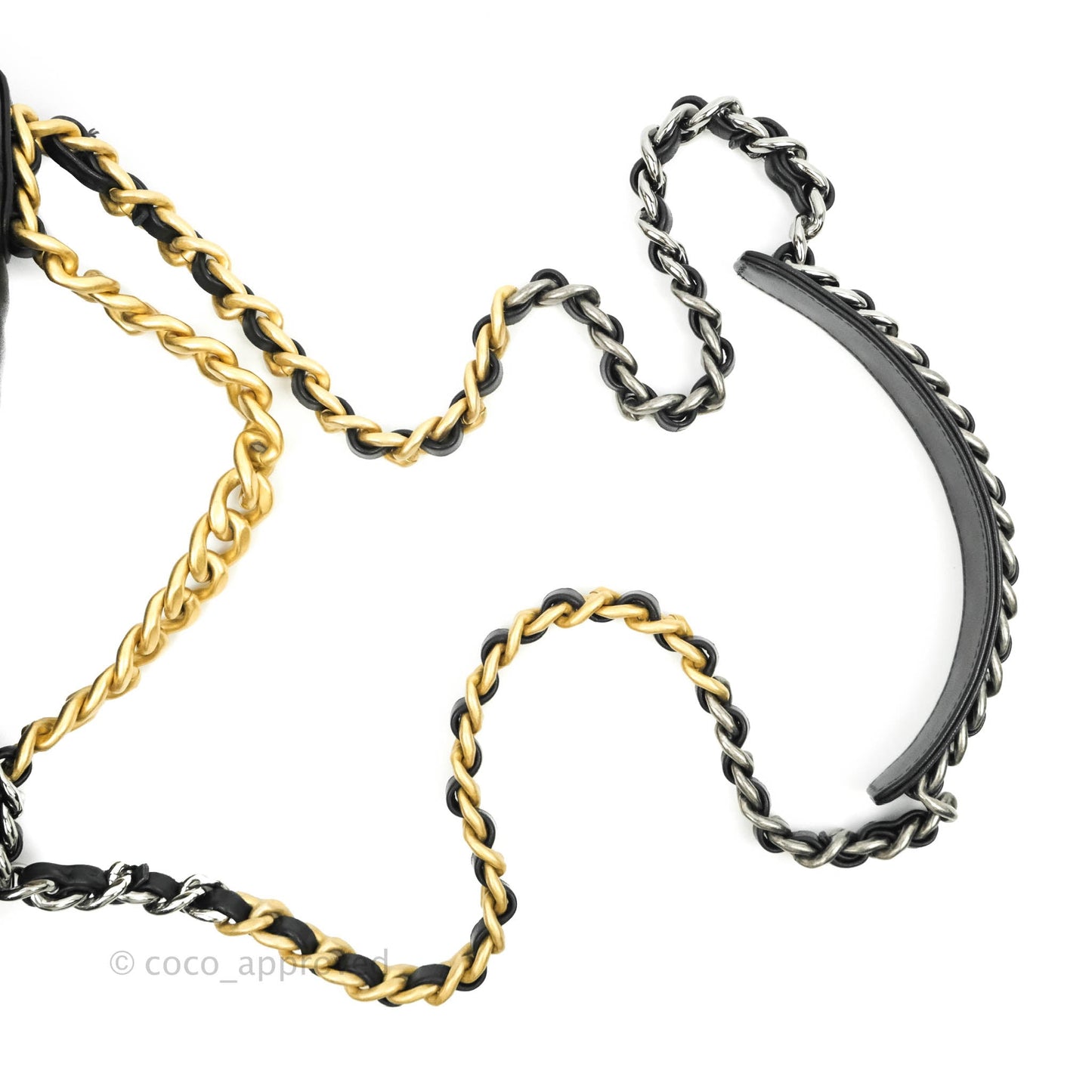 Chanel 19 Small Black Lambskin Mixed Hardware