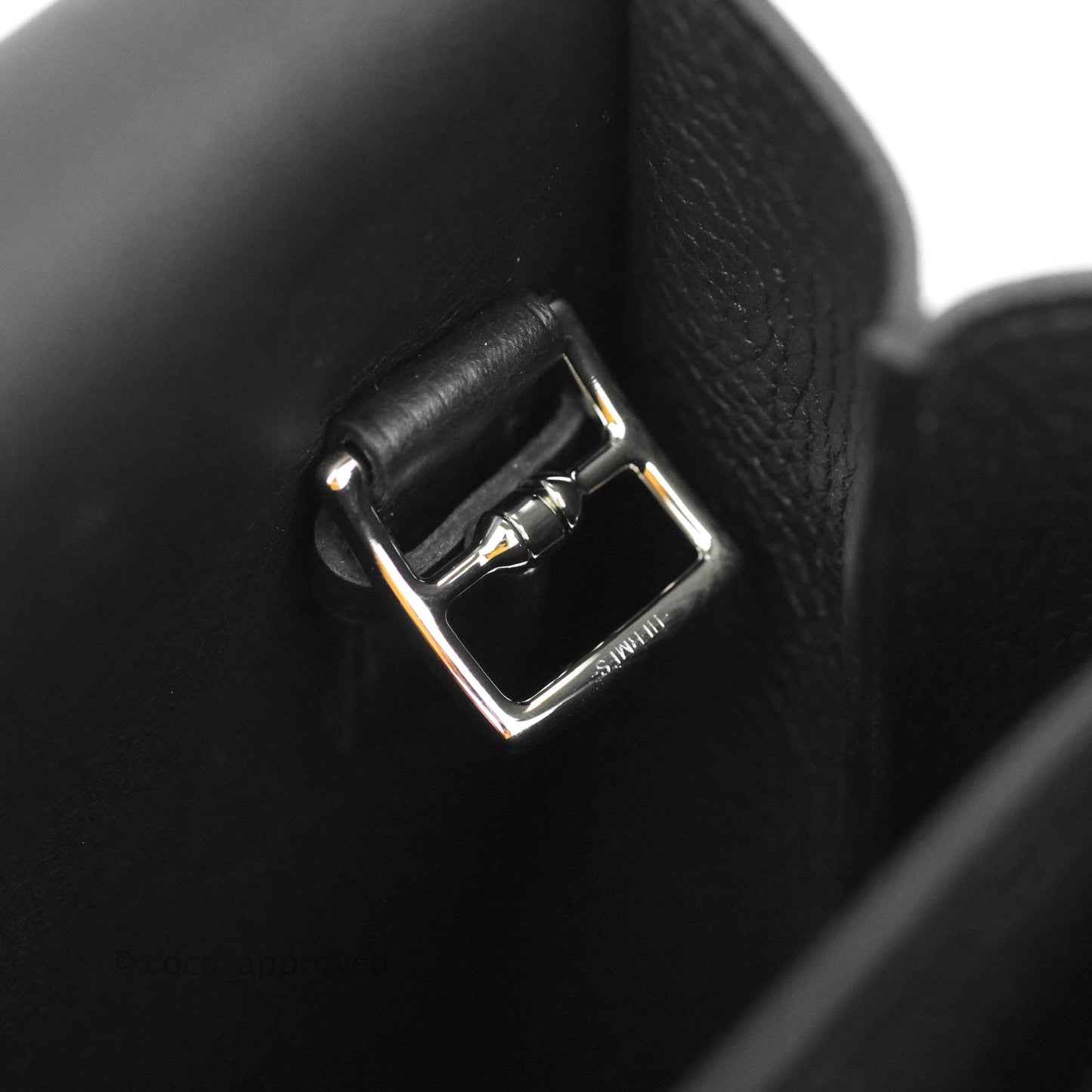 Hermès Halzan 31 Black Palladium Hardware