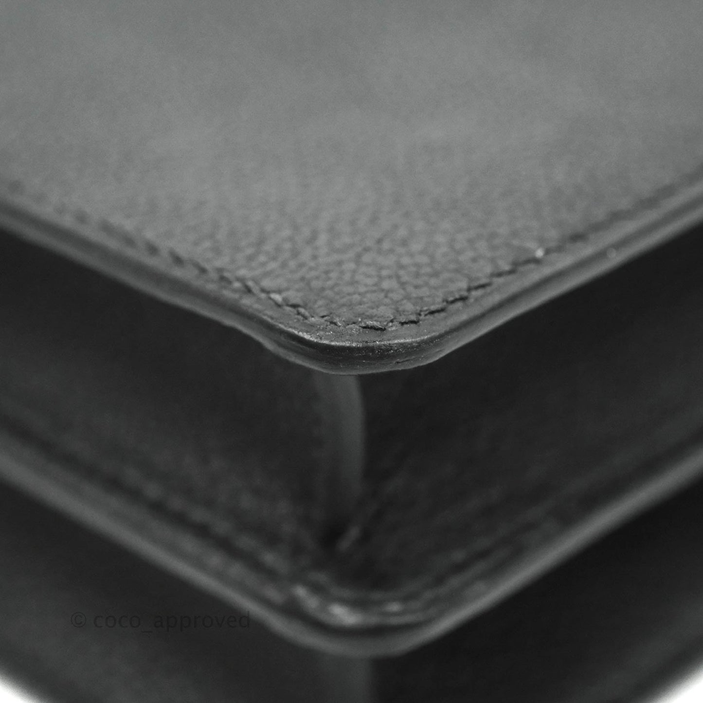 Hermès Roulis Mini 18 Black Clemence Gold Hardware