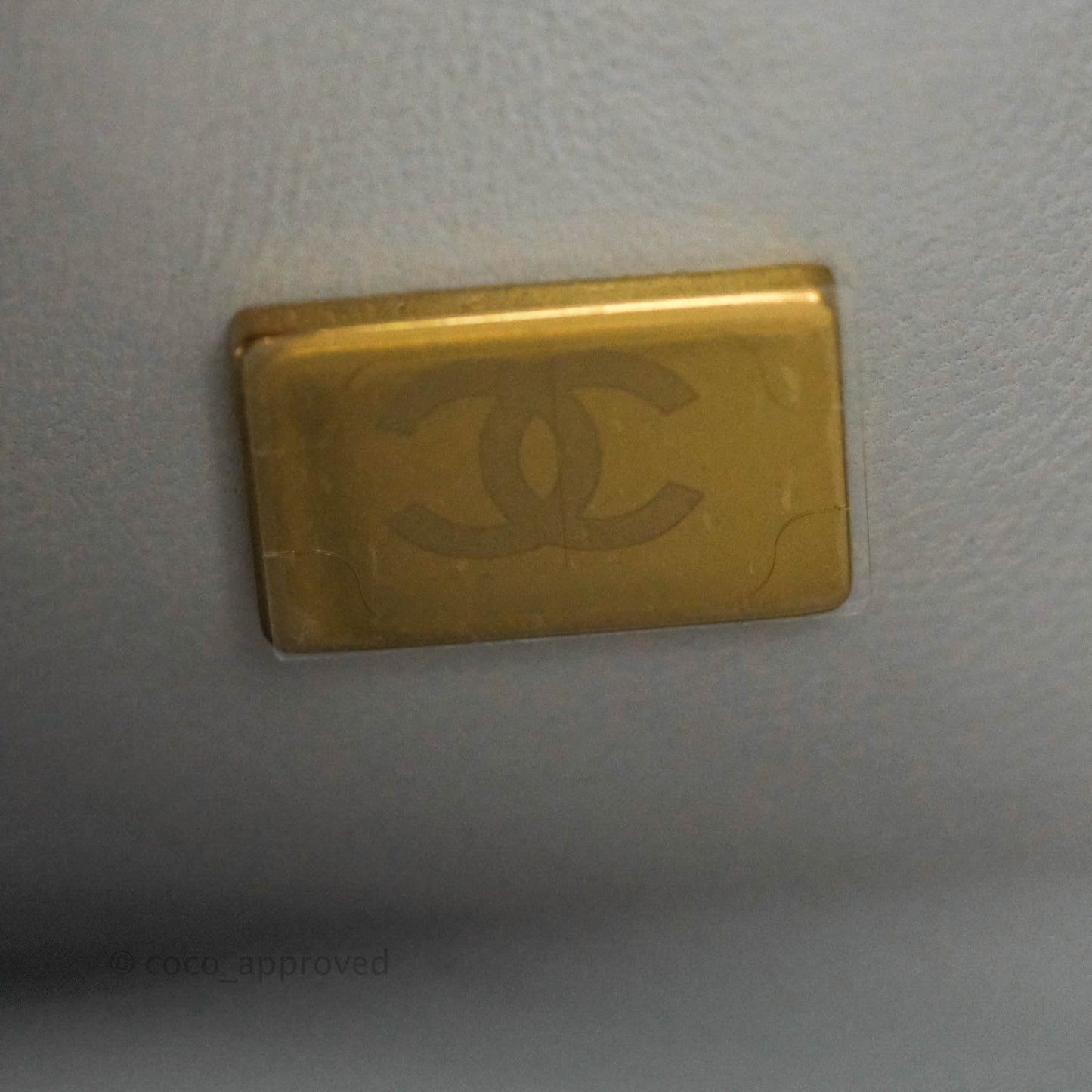 Chanel Classic Small S/M Flap Grey Caviar Gold Hardware