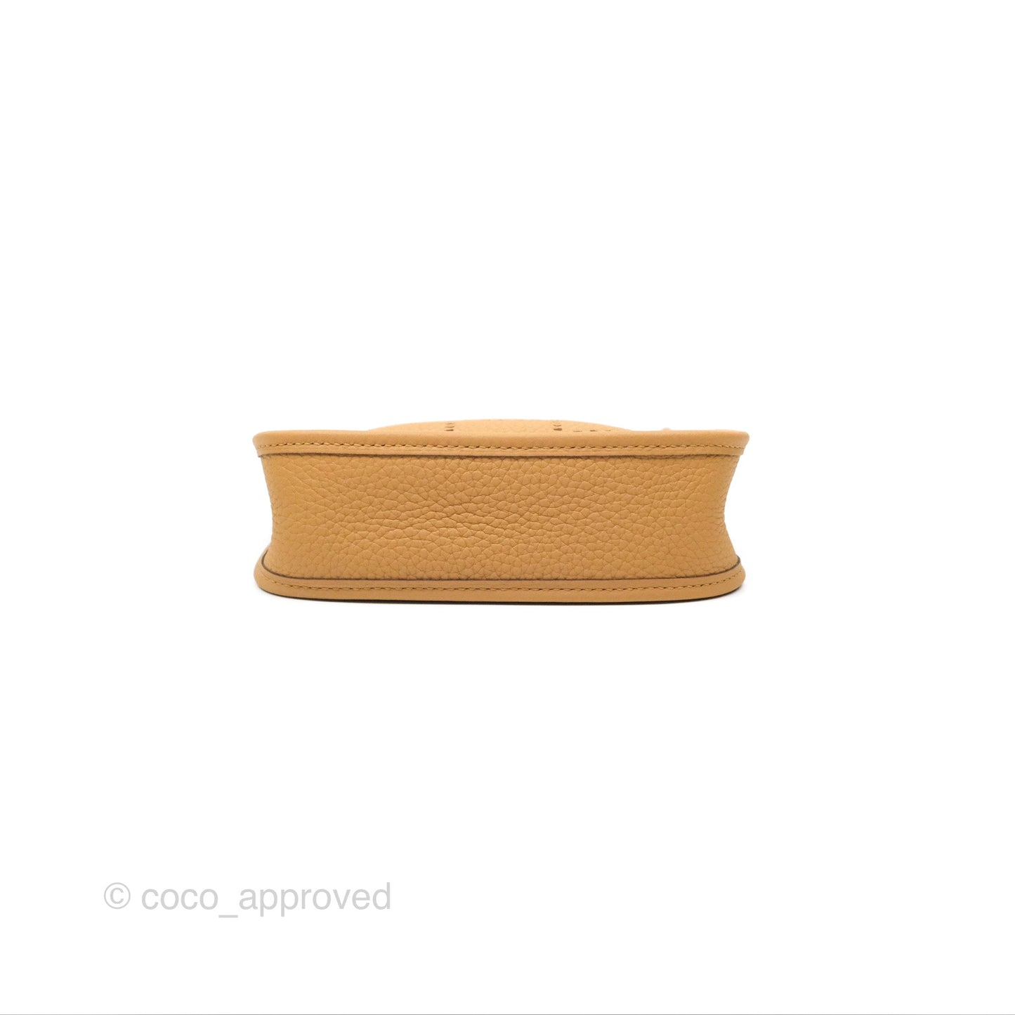 Hermès Mini Evelyne 16 Biscuit 48 Taurillon Clemence Gold Hardware