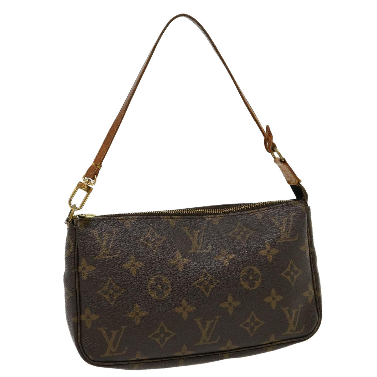 LOUIS VUITTON Monogram Pochette Accessoires Pouch M51980 LV 30085