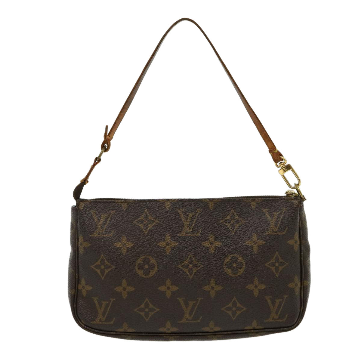LOUIS VUITTON Monogram Pochette Accessoires Pouch M51980 LV 30085