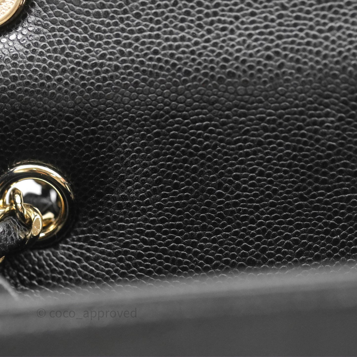 Chanel Small Duma Backpack Caviar Black Gold Hardware