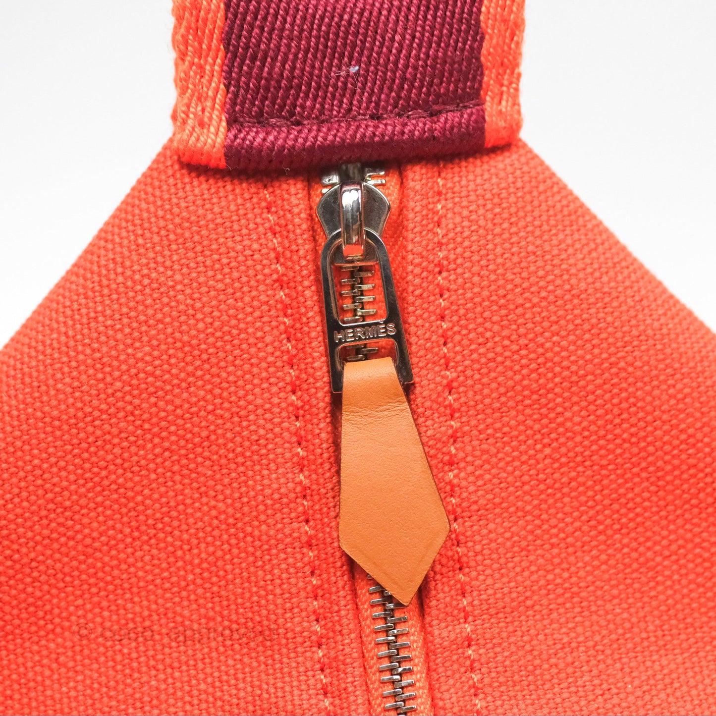 Hermès Small Bride-A-Brac Orange Feu Canvas
