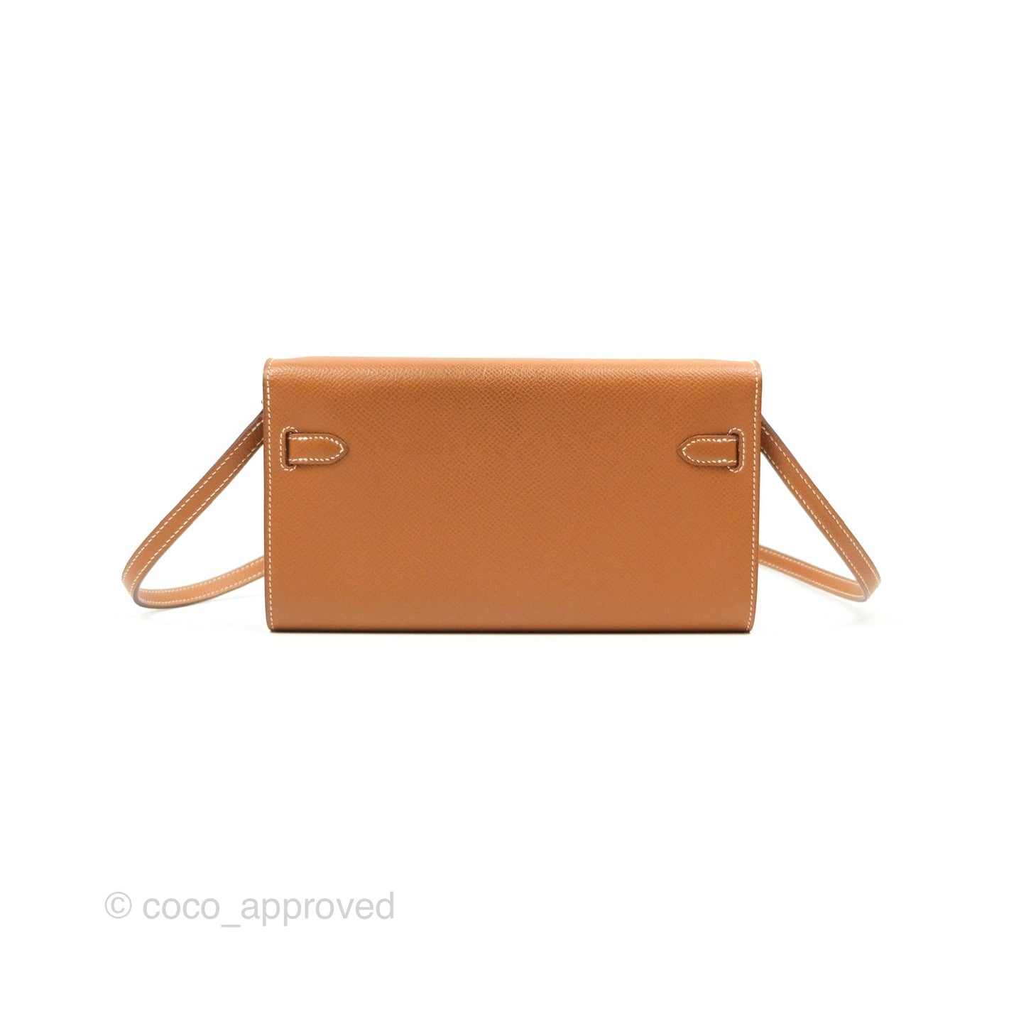 Hermès Kelly To Go Wallet Gold Epsom Gold Hardware