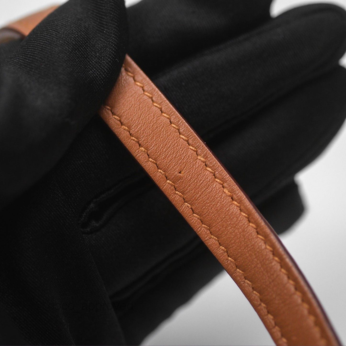 Hermès 24/24 21 Mini Gold 37 Evercolor/ Swift Palladium Hardware
