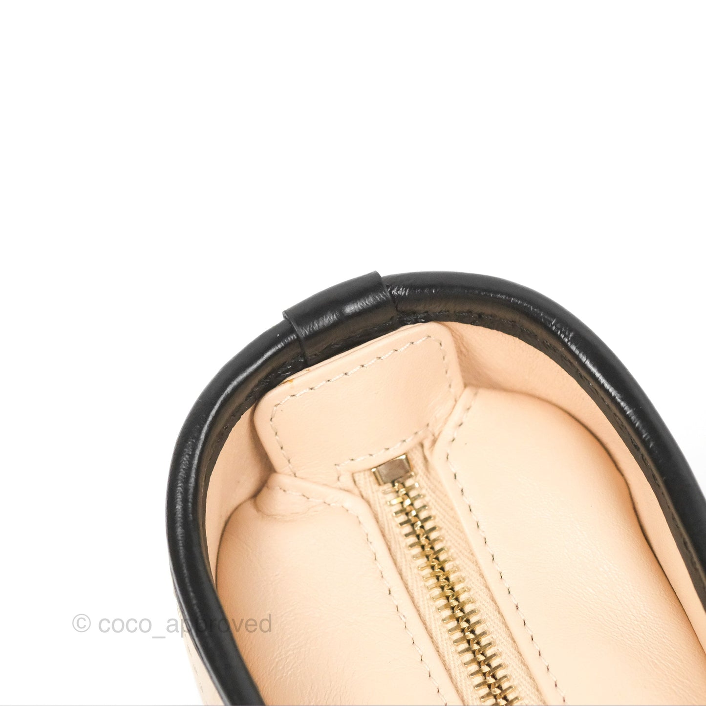 Chanel Small Gabrielle Hobo Quilted Beige Black Aged Calfskin