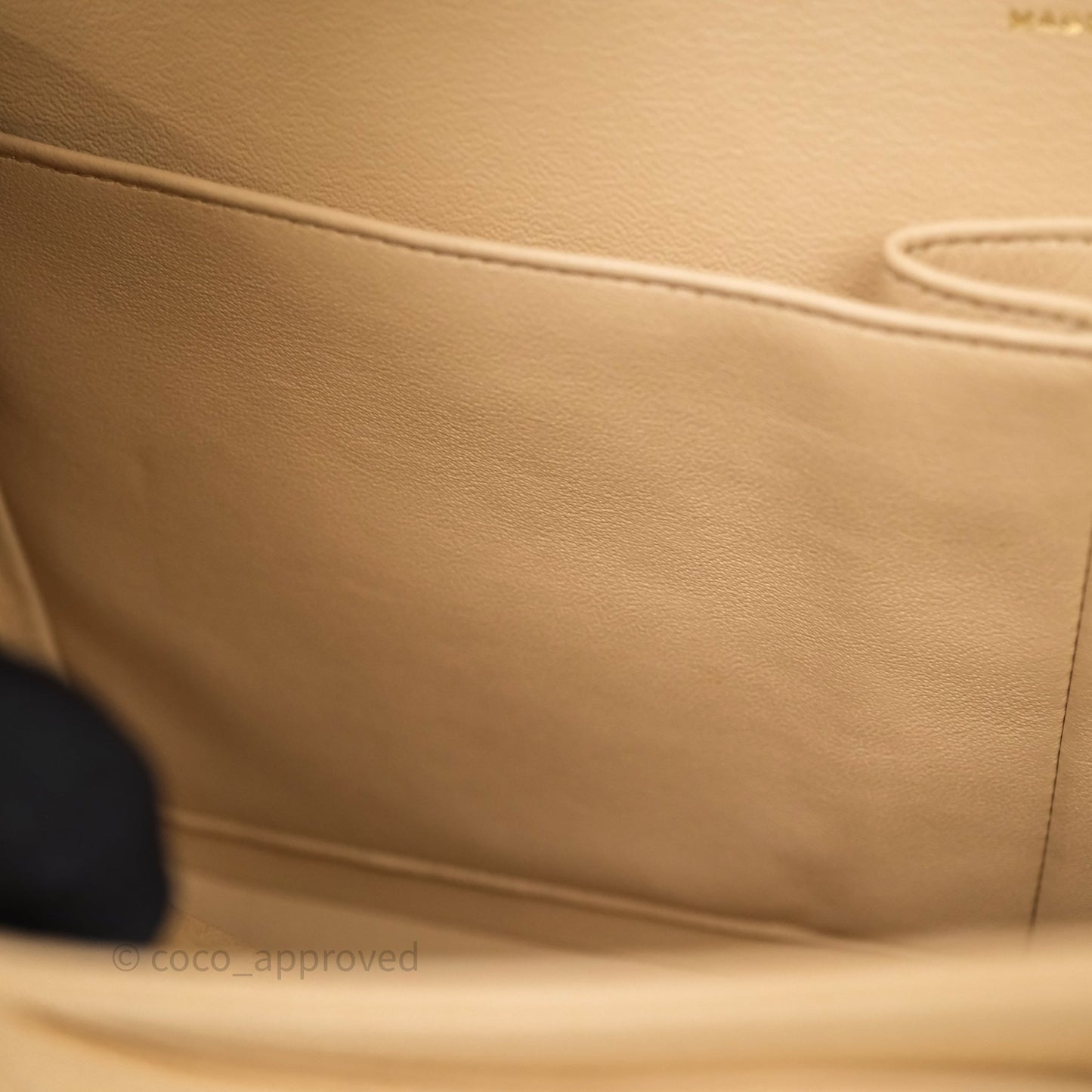 Chanel Jumbo Double Flap Beige Caviar Gold Hardware⁣⁣