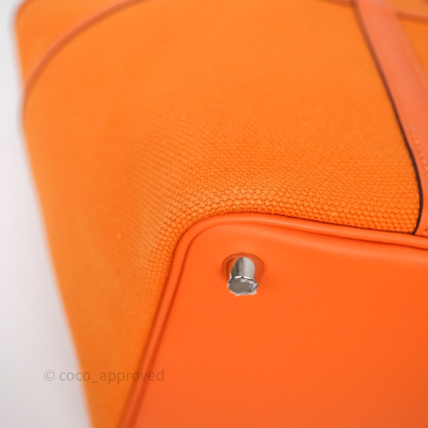 Hermès Picotin Lock 18 Cargo Pockets Orange Minium 0X Palladium Hardware