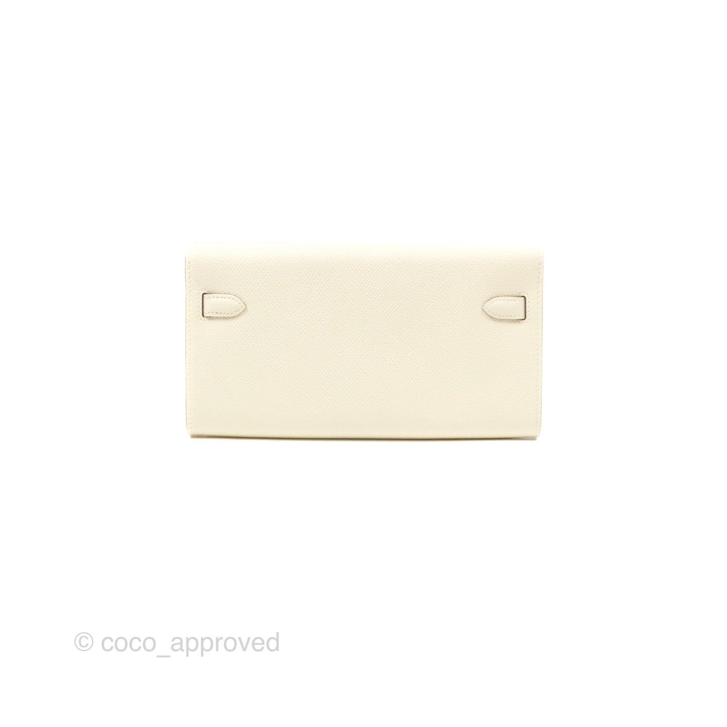 Hermès Kelly To Go Wallet Nata / Jaune Poussin Epsom Gold Hardware